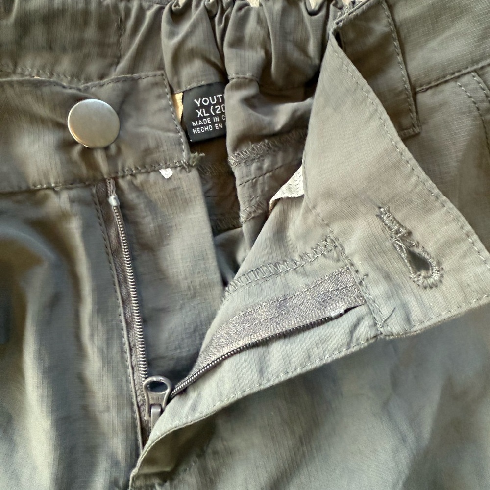 American Outback Convertible Pants Shorts Youth XL 20 new with tags - Picture 7 of 8